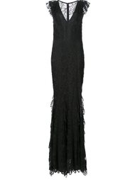 v-neck gown  Zac Zac Posen