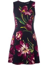 платье с принтом тюльпанов Dolce &amp; Gabbana