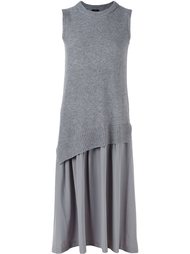 asymmetric drop waist dress Joseph