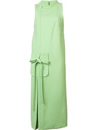 bow tie shift dress Monique Lhuillier