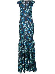 floral print gown Zac Zac Posen