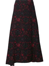 abstract print full skirt Y's