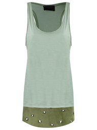 scoop neck tank top Andrea Bogosian