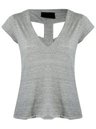 v-neck blouse Andrea Bogosian