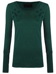 round neck blouse Andrea Bogosian