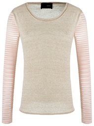 round neck blouse Andrea Bogosian