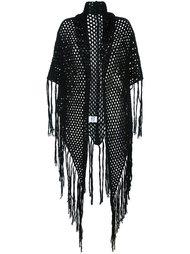 fishnet fringed shawl Carven