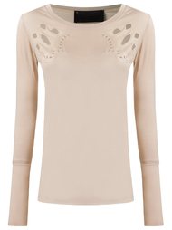 round neck blouse Andrea Bogosian