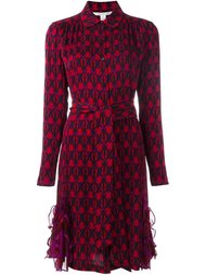 printed shirt dress Diane Von Furstenberg