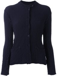 textured pocket cardigan  Issey Miyake Cauliflower