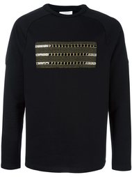 applique detail sweatshirt Les Benjamins