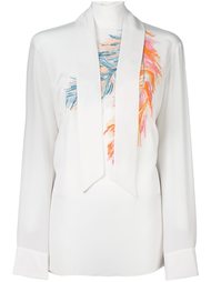 блузка с шарфом  Emilio Pucci