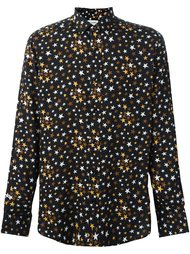 рубашка с рисунком в виде звезд Saint Laurent