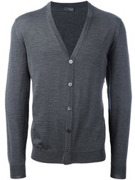 v neck cardigan Drumohr