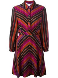 striped shirt dress Diane Von Furstenberg