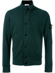 кардиган на пуговицах с высокой горловиной Stone Island