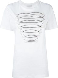 embroidered detailing T-shirt Pierre Balmain