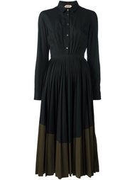 flared pleated shirt dress Nº21