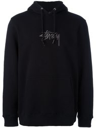толстовка с логотипом Stussy