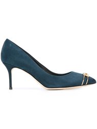safety pin embellished pumps Giuseppe Zanotti Design