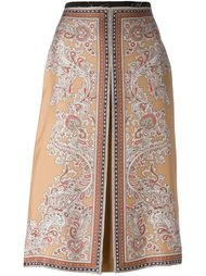 плиссированная юбка  Alexander McQueen