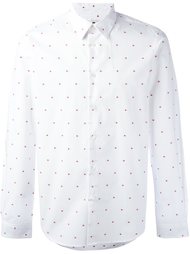 рубашка с узором Ps By Paul Smith