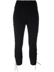 cropped track pants Unravel