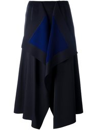 asymmetric mid skirt Cédric Charlier