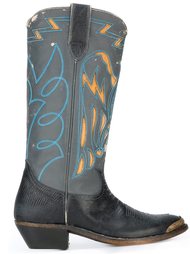 stitched Texan boots Golden Goose Deluxe Brand