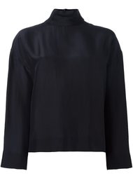 loose-fit turtleneck blouse Cédric Charlier