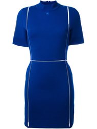 платье шифт с прозрачными вставками Courrèges