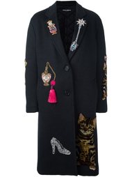 декорированное пальто Dolce &amp; Gabbana