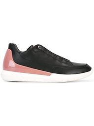 кроссовки с контрастной вставкой  Bally