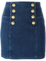 button detail mini skirt Balmain