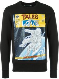 толстовка с принтом 'tales from love' Love Moschino