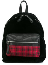 checked pocket backpack  Fefè