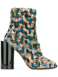 extended heel ankle boots Maison Margiela