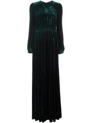 long velvet gown Rochas