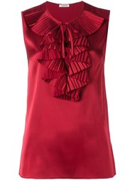 sleeveless ruffle blouse P.A.R.O.S.H.