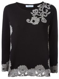 embroidered sweater  Blumarine
