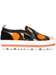 слипоны с узором MSGM