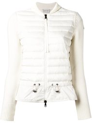 куртка с трикотажными рукавами Moncler