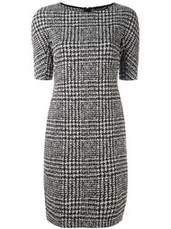 plaid fitted dress Luisa Cerano