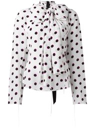 блузка с узором в горох Marc Jacobs