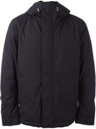 стеганый пуховик с капюшоном Woolrich