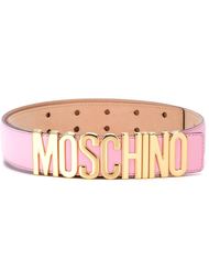 ремень с бляшкой-логотипом Moschino