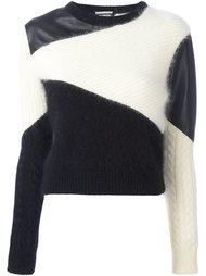 colour block jumper Fausto Puglisi