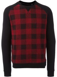 свитер в клетку Woolrich