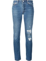 distressed skinny jeans Re/Done