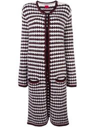 woven long cardi-coat Moncler Gamme Rouge